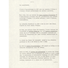 Discours du Directeur du Lycée Technique Nationalisé de Garçons de Rouen prononcé lors de la cérémonie de la pose de la première pierre de la reconstruction de son lycée. 