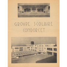 Bulletin de la municipalité de Maisons-Alfort portant sur l'inauguration de deux groupes scolaires. 