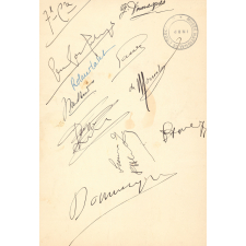 Menu du repas du septième centenaire de la fondation de l'Université de Toulouse. 