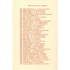 Programme de la Fête caritative Erckmann-Chatrian (Bazar costumé) des 22, 23 et 24 mai 1908. 