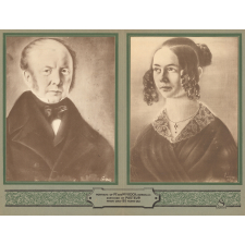 Two charming portraits revealing a little-known talent of Pasteur : In commemoration of the 125th birthday of Louis Pasteur 1822-1947