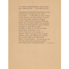 Brochure des textes récités au Panthéon à l'occasion du centenaire national de la naissance de Victor Hugo. 