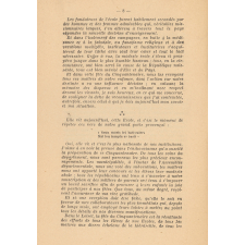 Brochure du cinquantenaire de l'École Laïque dans le Loiret. 