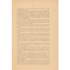 Brochure du cinquantenaire de l'École Laïque dans le Loiret. 