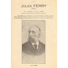 Programme officiel des fêtes du cinquantenaire de l'École Laïque de la ville de Belfort et du centenaire de la naissance de Jules Ferry. 
