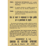 Adhérez à la Convention des Institutions Républicaines.
