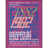Centenaire de l'Ecole Laïque 1882-1982. Un siècle d'Enseignement Public dans les Hauts-de-Seine.
