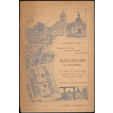 République Française. Académie de Caen. Lycée Corneille. Inauguration du Monument élevé à la Mémoire des Anciens Elèves et Fonctionnaires du Lycée Morts pour la France. Offert au Lycée par l'Association des Anciens Elèves. Rouen, 25 janvier 1923.