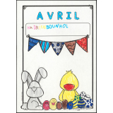 Coloriage sur le mois d'avril
