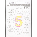 Exercice de mathématiques : le chiffre 5