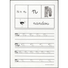 Exercice d'écriture : la lettre N