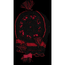 Travail de broderie. Blague à tabac. 