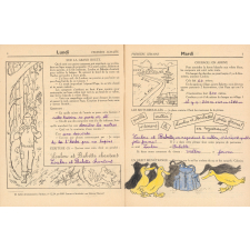 Cahier de vacances avec concours, cours élémentaire 1ère année-classe de 10e -7 A 8 ans, Loulou et Babette en camping