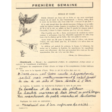 43e= concours de Devoirs de Vacances, cours complémentaire N°8 (classe de 5e)