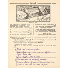 Concours de devoirs de vacances, cours supérieur (13 à 14 ans), cahier N°6
 