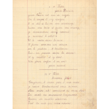 Cahier de Fables