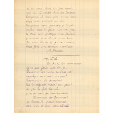 Cahier de Fables