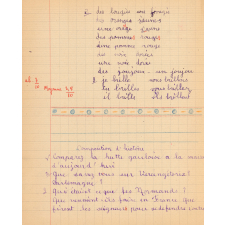 Cahier de devoirs mensuels