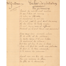 Cahier de récitation