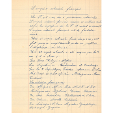 Cahier de géographie