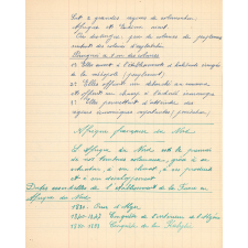 Cahier de géographie