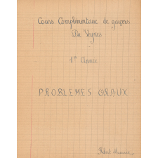 Problèmes oraux