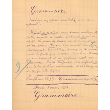 Cahier d'exercices