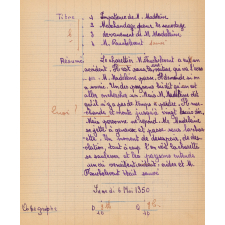 Cahier de devoirs mensuels