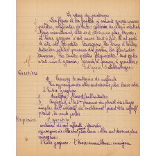 Cahier de devoirs mensuels