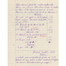 Devoirs du jour