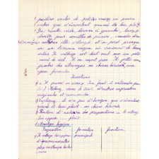 Cahier journalier