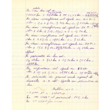 Cahier de mathématiques