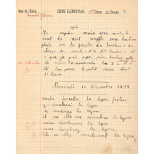 Cahier spécial de devoirs mensuels ou de compositions, cours élémentaire