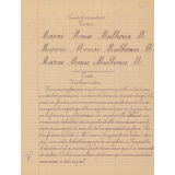 Cahier d'exercices