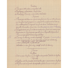 Cahier d'exercices