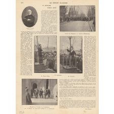 Page du Monde illustré portant sur le centenaire de la naissance d'Edgar Quinet. 