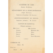 Livre d'Or Scolaire.