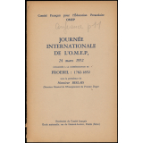 Journée internationale de l'O.M.E.P, 24 mars 1952 consacrée à la commémoration de Froebel : 1782-1852. 