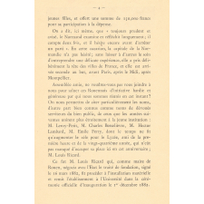 Lycée Jeanne d'Arc. Fête du 25e anniversaire de sa fondation. Allocution Prononcée par Mlle Vennin, Directrice.