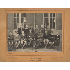 Francis Tellier au collège Courbet d'Abbeville