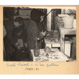 Ecole Freinet : à la poterie