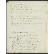 Cahier de poésies. 