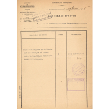 Copie d'un rapport de M. Parain sur les échanges de livres entre la République fédérative russe et l'étranger.