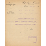 Dépêche de m. l'Ambassadeur de France à Moscou, au sujet de l'organisation de l'enseignement public en URSS.