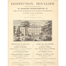 Institution Houllier. Répétitions du Lycée Condorcet.
