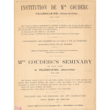 Institution de Mme Couderc.