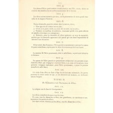 Ordonnance du Roi portant organisation définitive de la Maison Royale de Saint-Denis. 