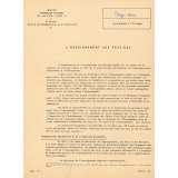 L'Enseignement aux Pays-Bas.