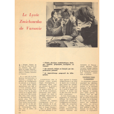 Le Lycée Zmichowska de Varsovie.