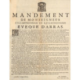 Mandement de Monseigneur l'illustrissime et révérendissime Évêque d'Arras pour la défense des maîtresses d'école faussement accusées de Jansénisme. 